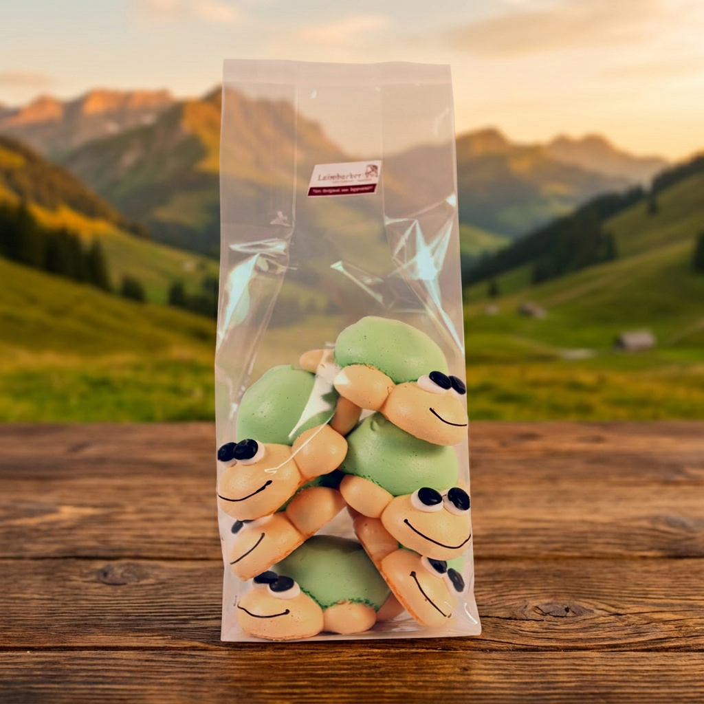 Kreativ-Meringue: "Schildchröttli"