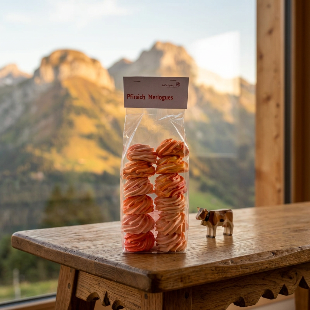 Aroma-Meringues «Pfirsich»