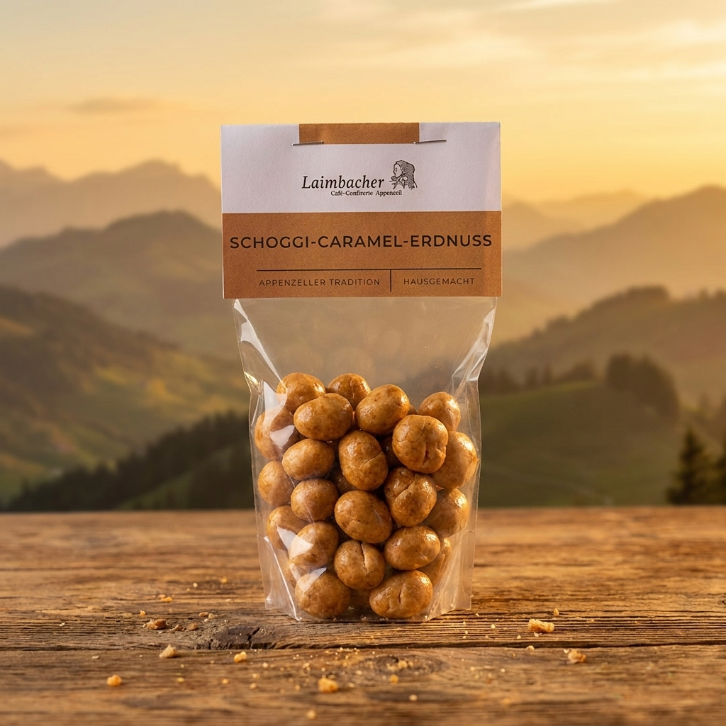 Schoggi-Caramel-Erdnuss